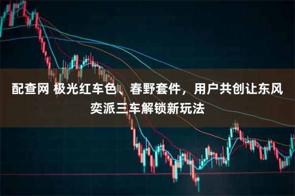 配查网 极光红车色、春野套件，用户共创让东风奕派三车解锁新玩法