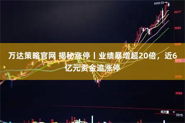 万达策略官网 揭秘涨停丨业绩暴增超20倍，近6亿元资金追涨停